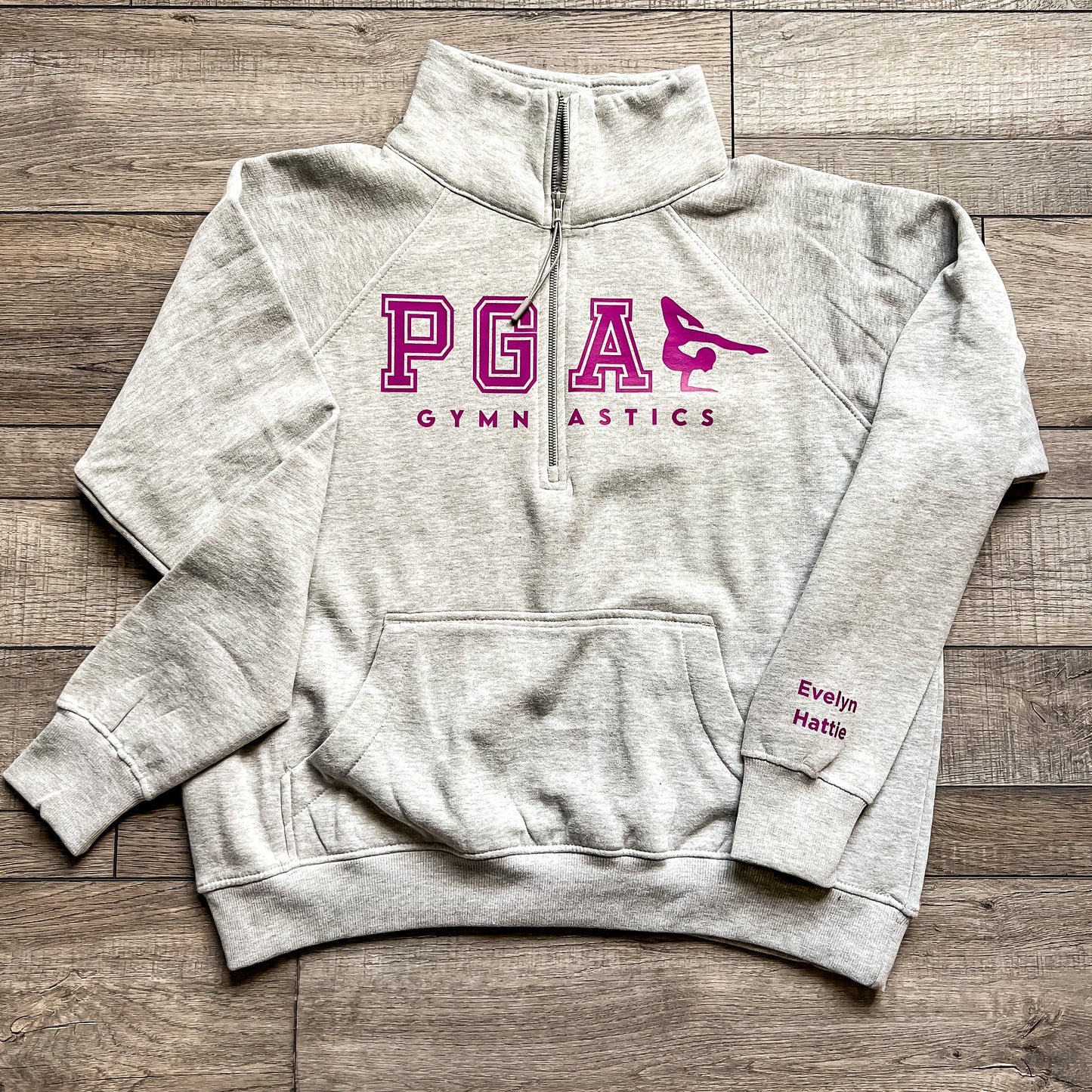 PGA Collegiate Sweatshirt- Women’s Collared 1/2 Zip: 2 Colors