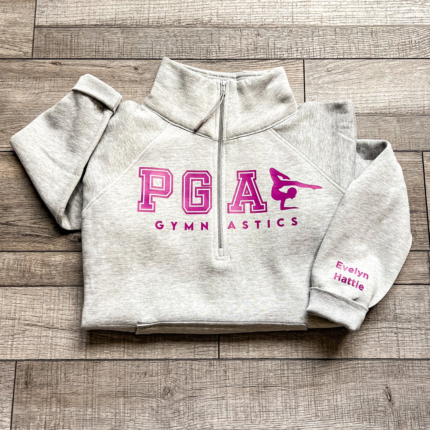 PGA Collegiate Sweatshirt- Women’s Collared 1/2 Zip: 2 Colors