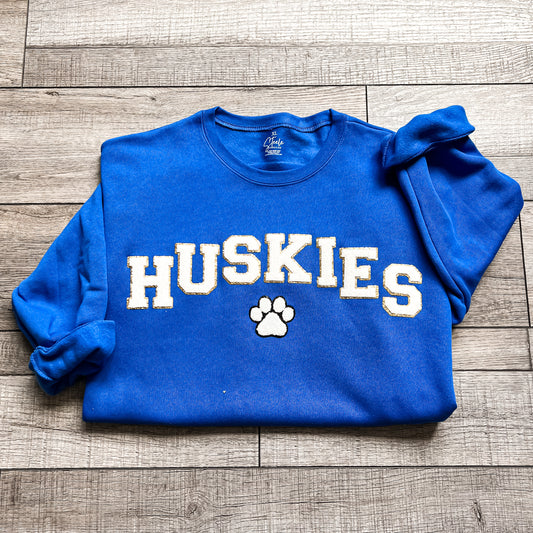 Huskies Patch Sweatshirt