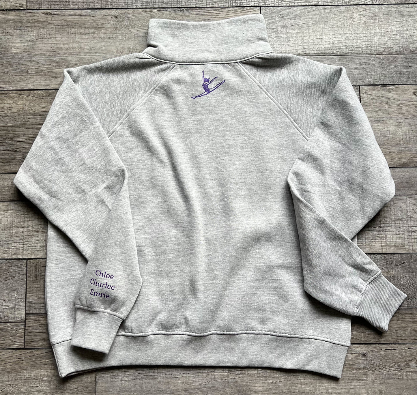 UPDS Collegiate Sweatshirt- Women’s Collared 1/2 Zip: 2 Colors