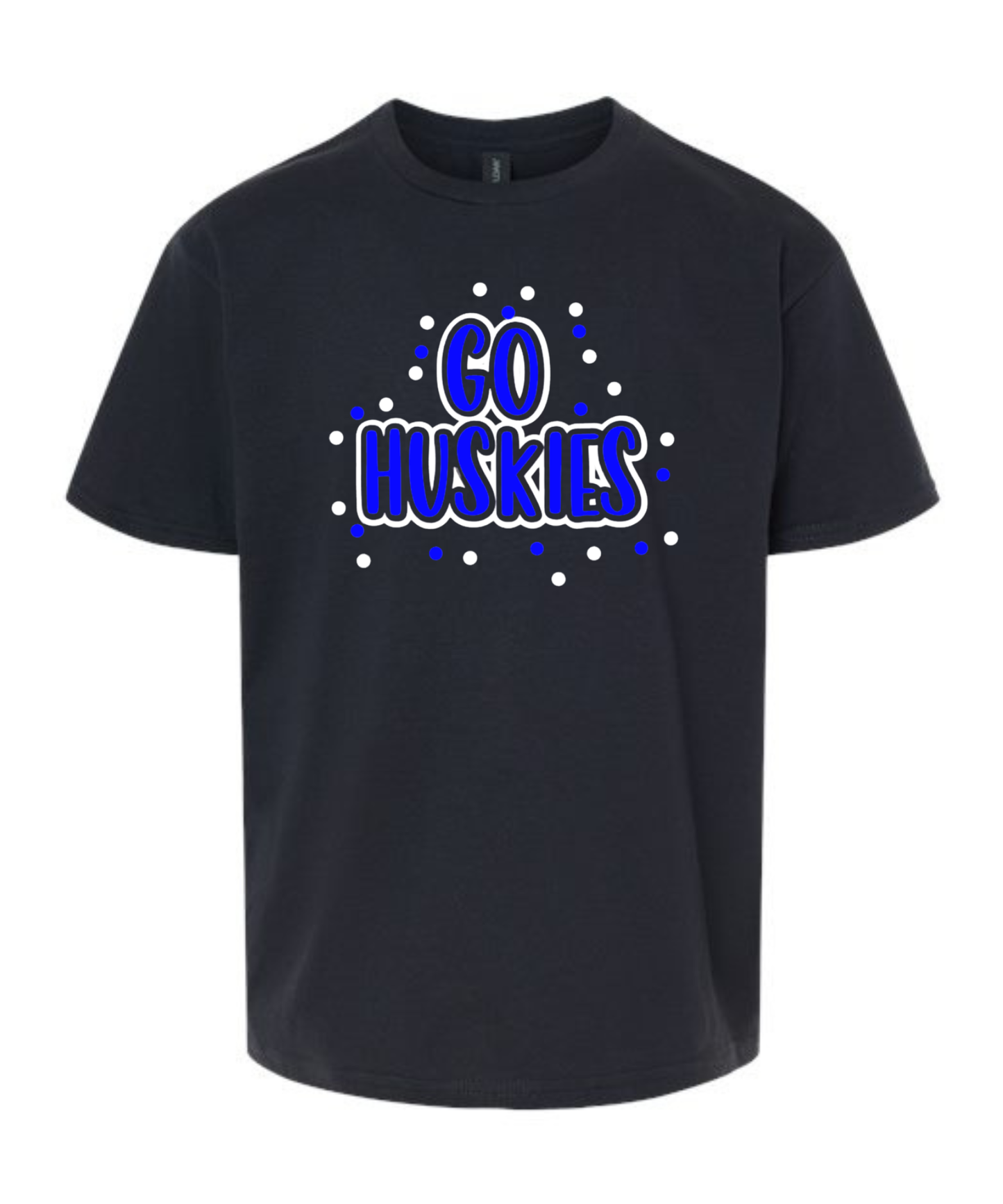 Go Huskies Dot Tee- McKinley