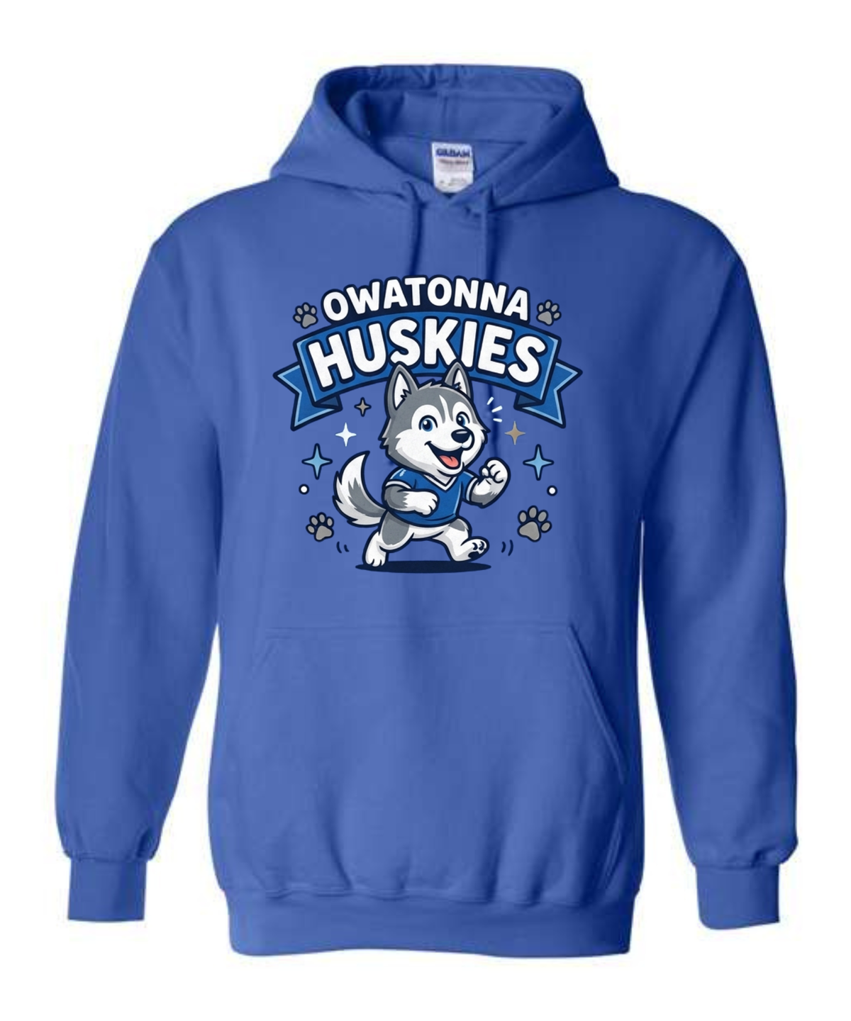 Owatonna Huskies Banner Sweatshirt- McKinley