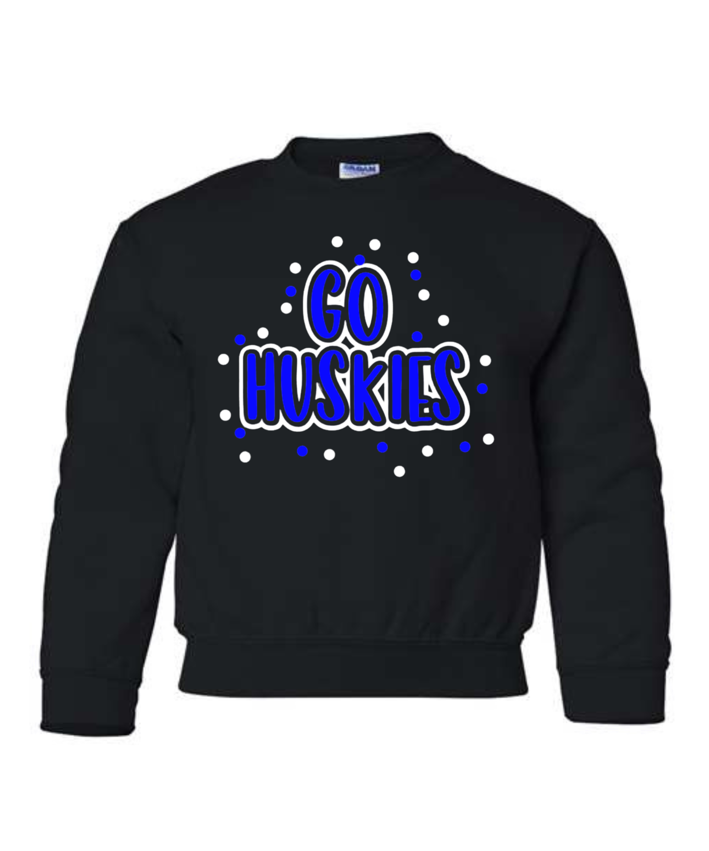 Go Huskies Dot Sweatshirt- McKinley