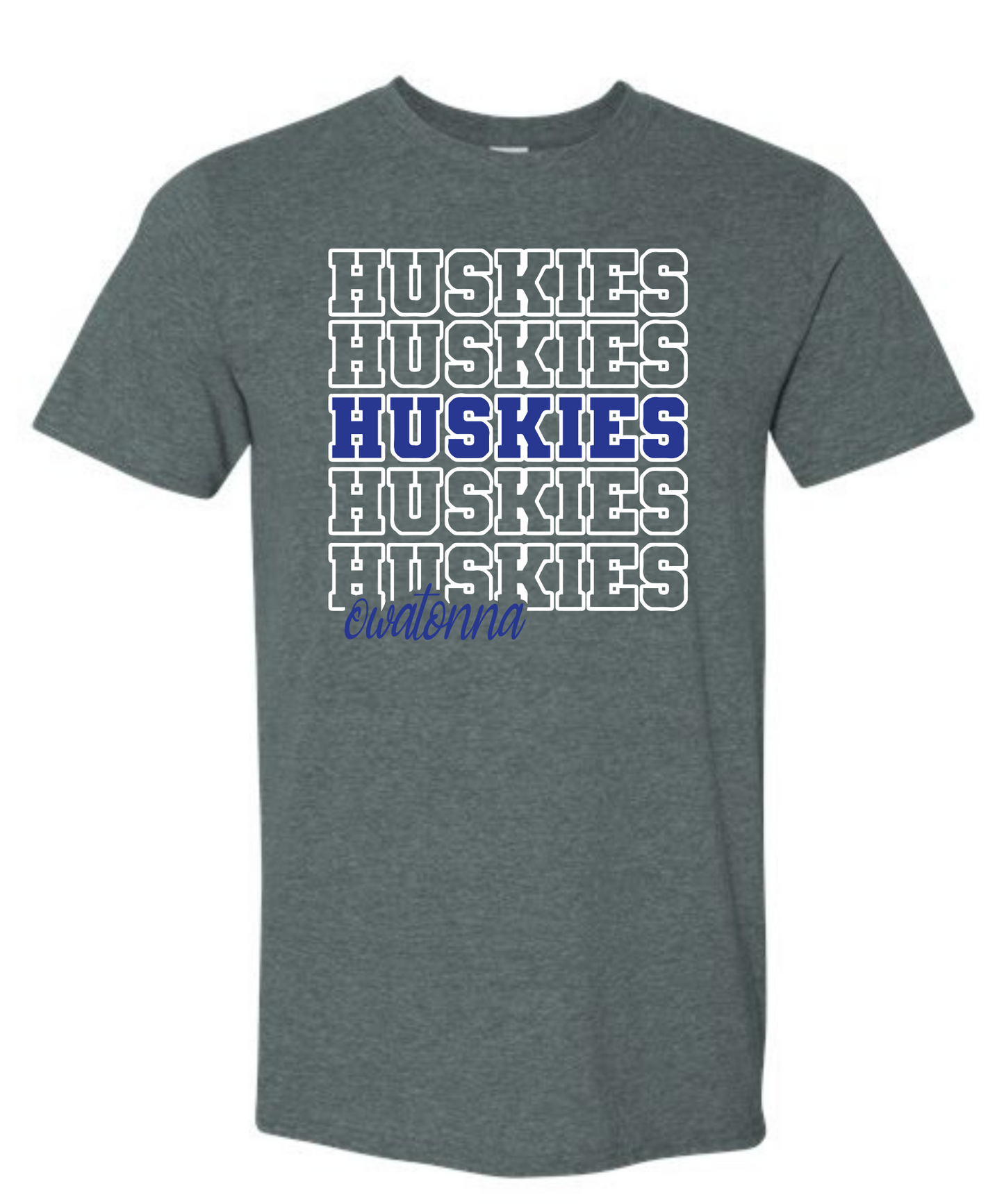 Huskies on Repeat Tee- OEC