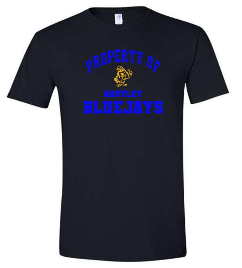 Property of Hartley BlueJays Tee
