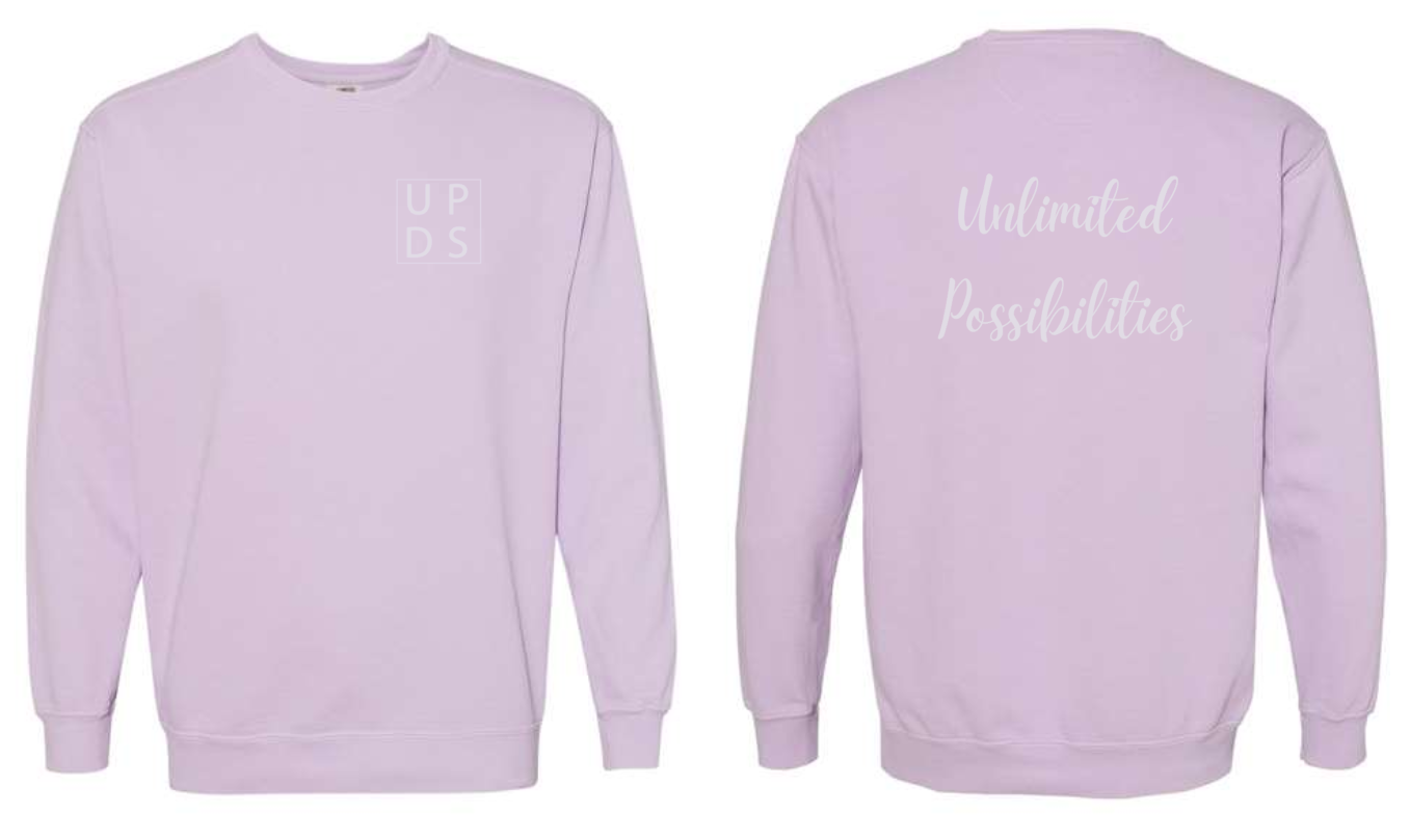 UPDS Monochromatic - Embroidered Crew