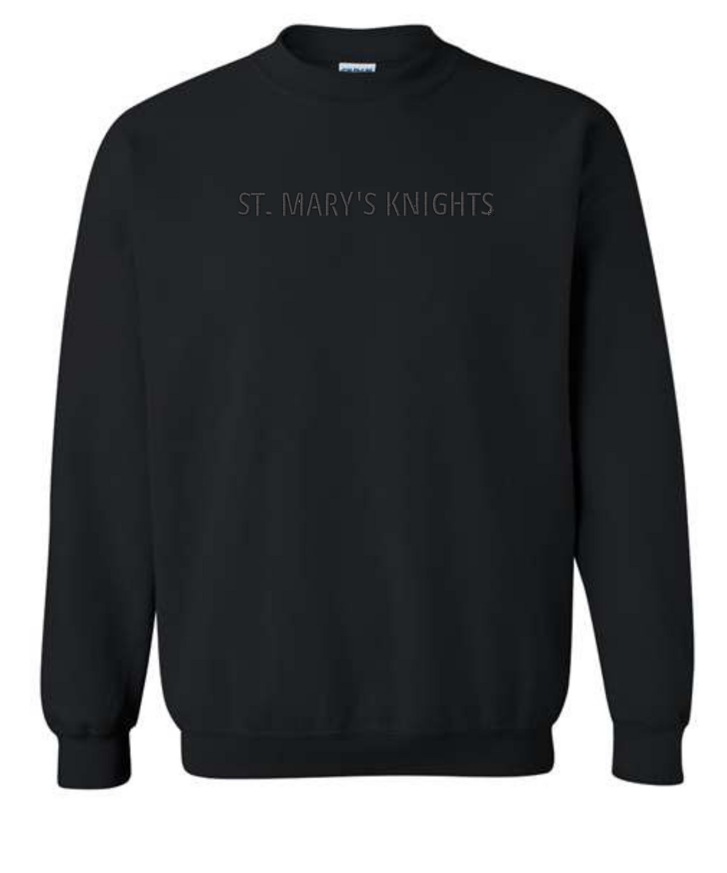 St Mary's Monochromatic Embroidered Sweatshirt