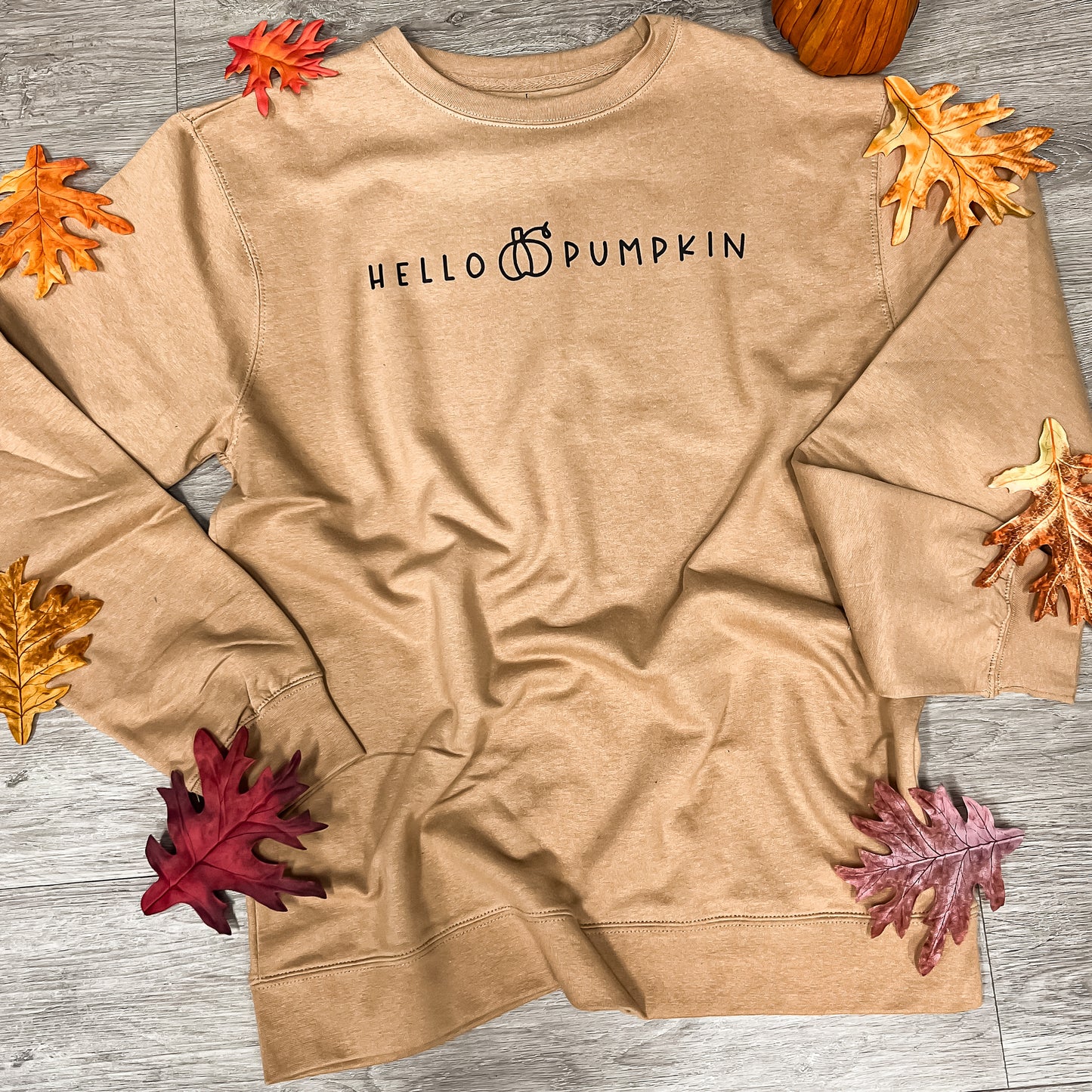 Hello Pumpkin- Sand