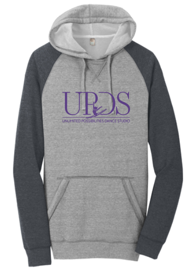 UPDS Lightweight Fleece Raglan Hoodie