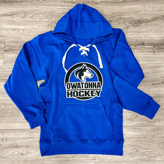 Owatonna Hockey Embroidered Hoodie