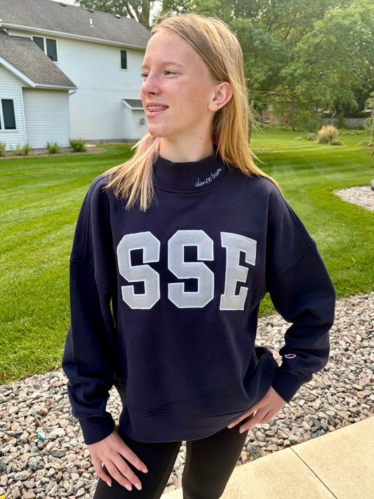 SSE Mock Neck Sweatshirt