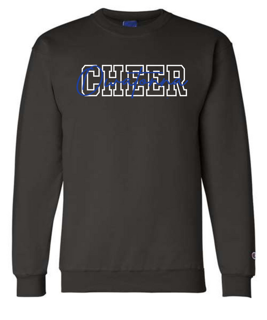 Owatonna Cheer Script Sweatshirt- Embroidered