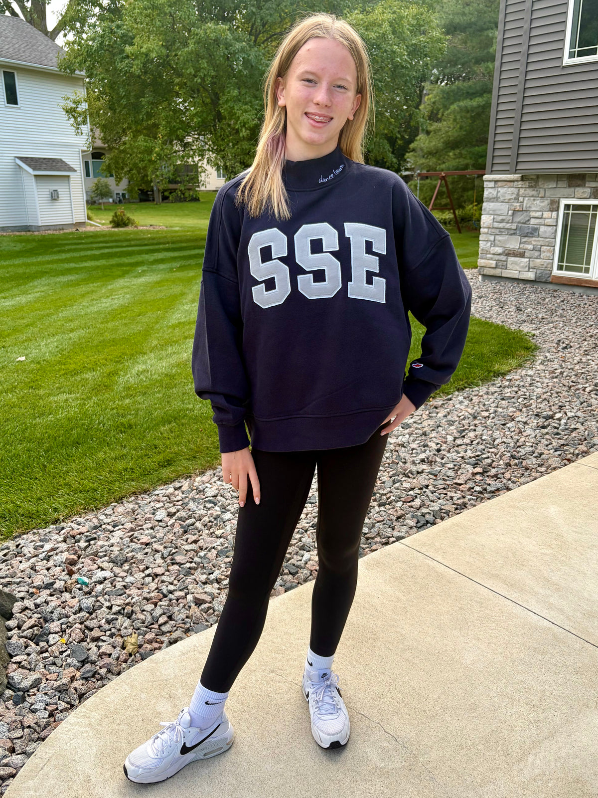 SSE Mock Neck Sweatshirt