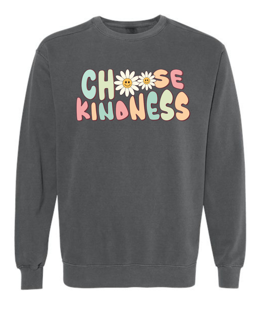 Choose Kindness Crewneck Sweatshirt- Hartley: 3 Colors Available