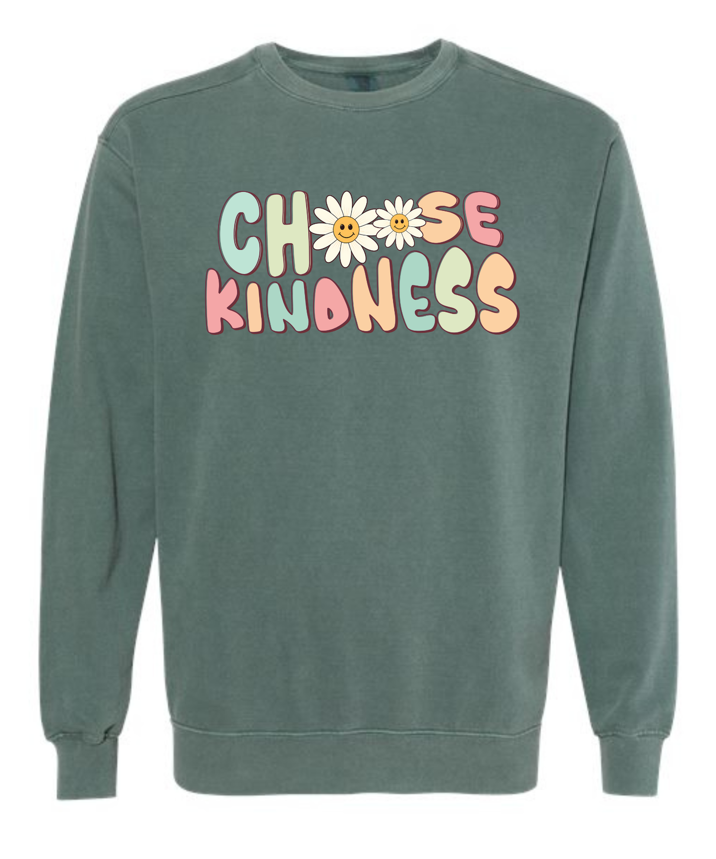 Choose Kindness Crewneck Sweatshirt- Hartley: 3 Colors Available