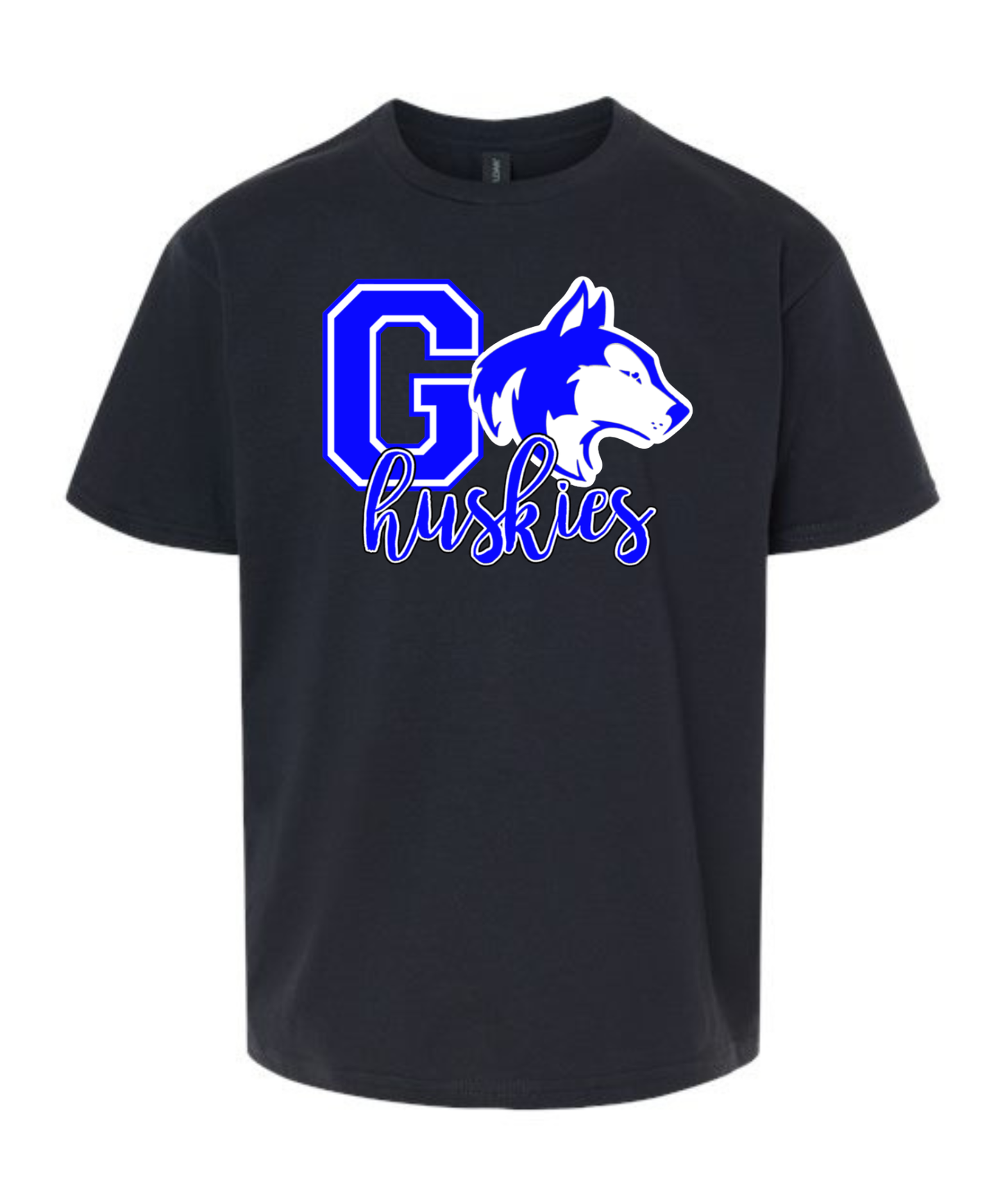 Go Huskies Head Tee- McKinley