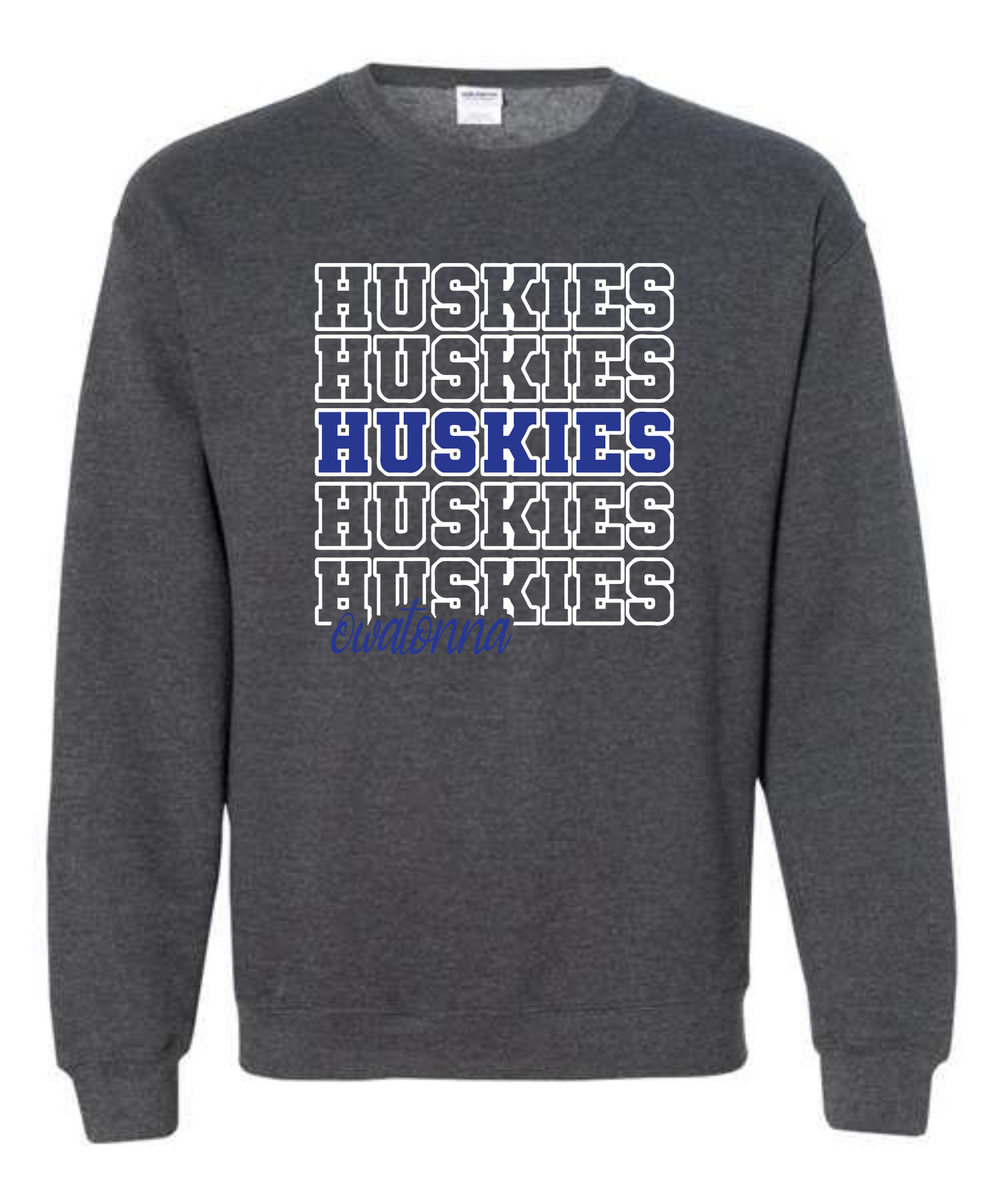 Huskies on Repeat Sweatshirt- OEC