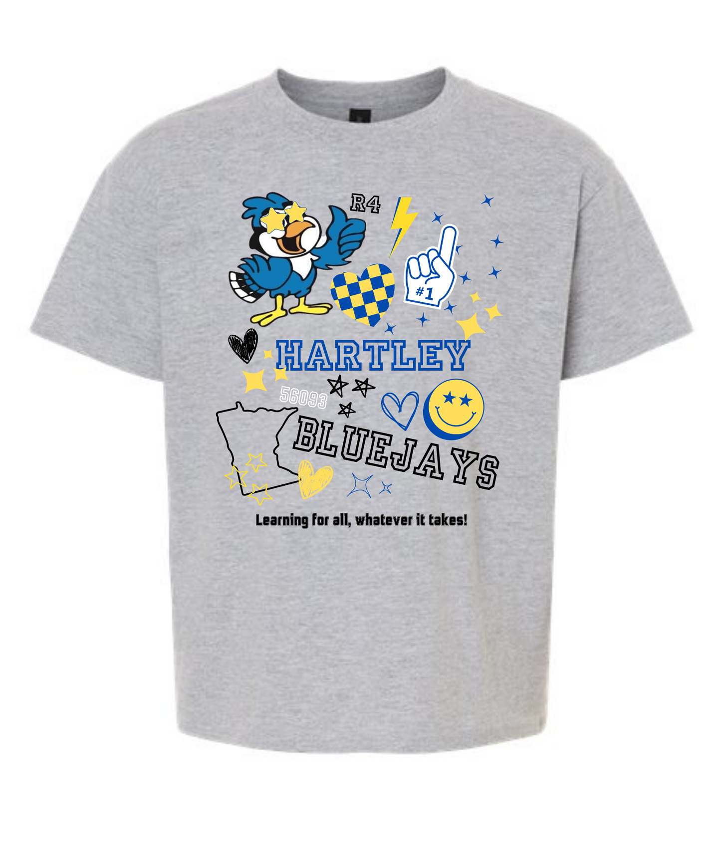 Hartley Bluejays Spirit Tee