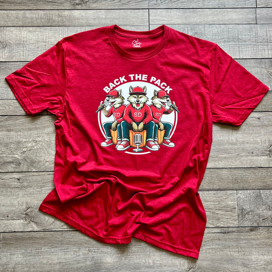 Back the Pack- Coyote Nation Tee