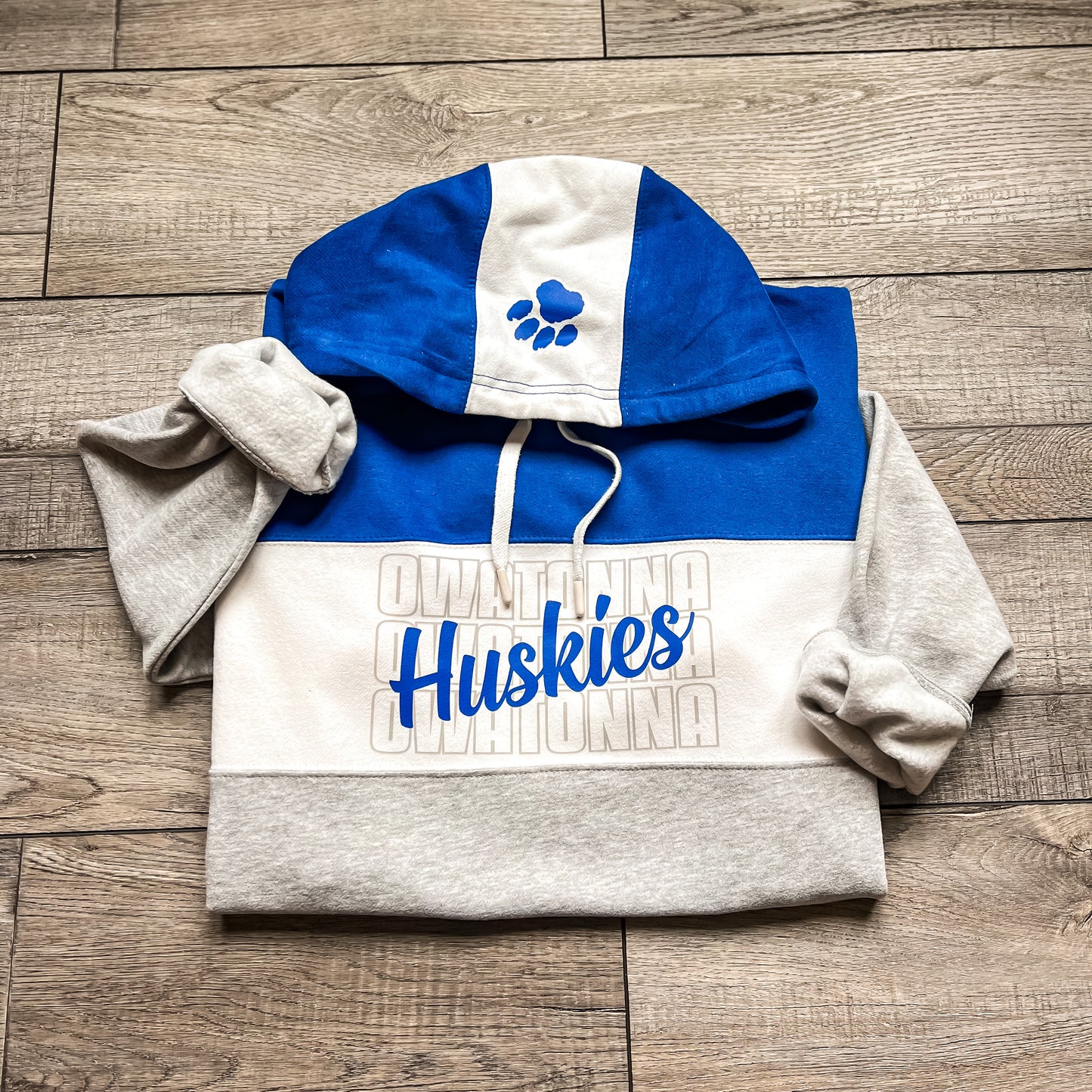 Huskies Color Block Hoodie