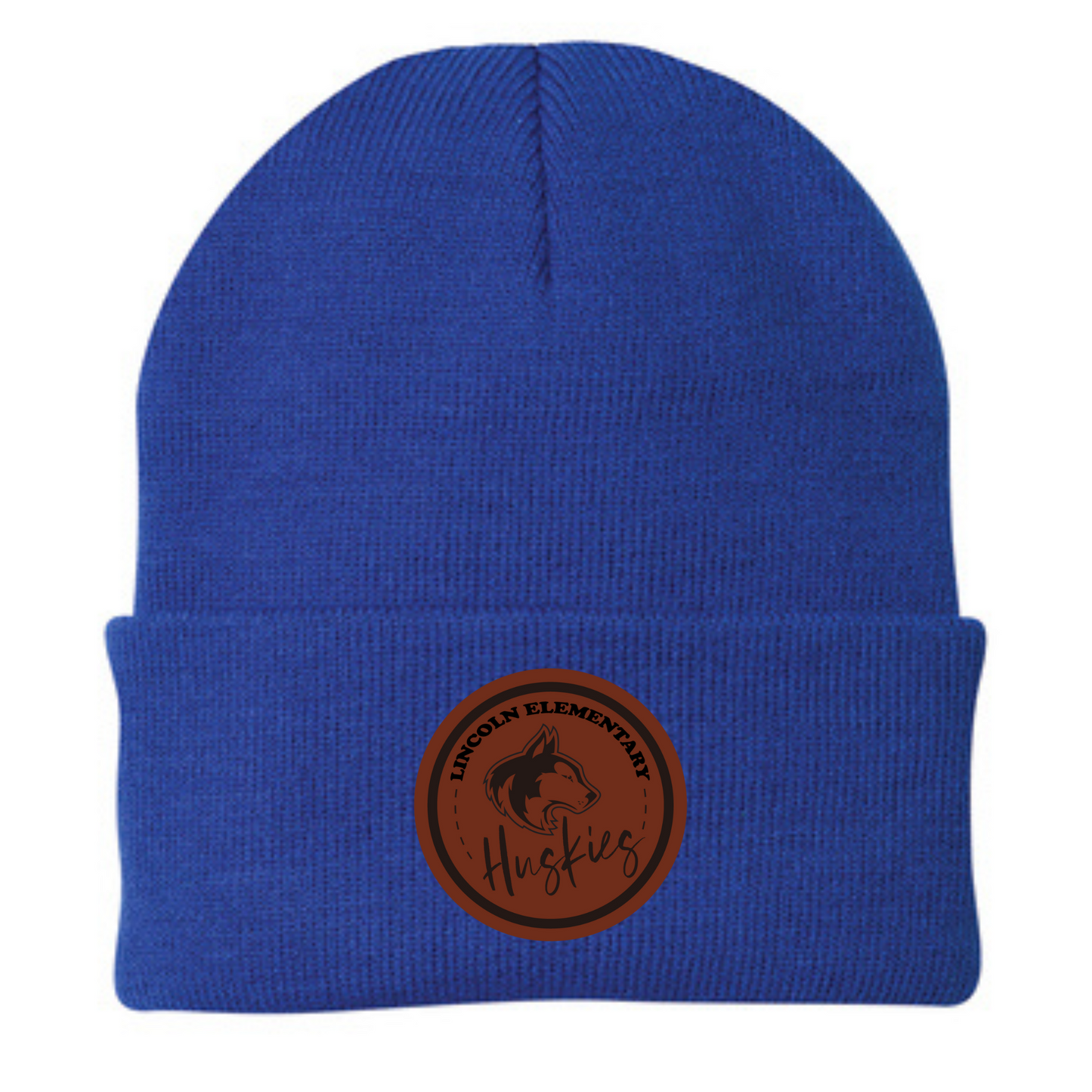 Lincoln Elementary Huskies Beanie