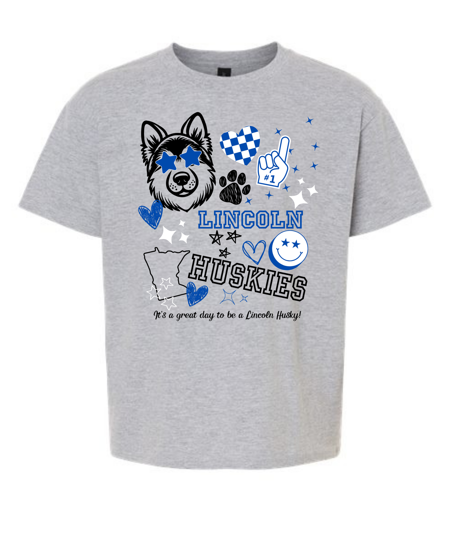 Lincoln Huskies Spirit Tee