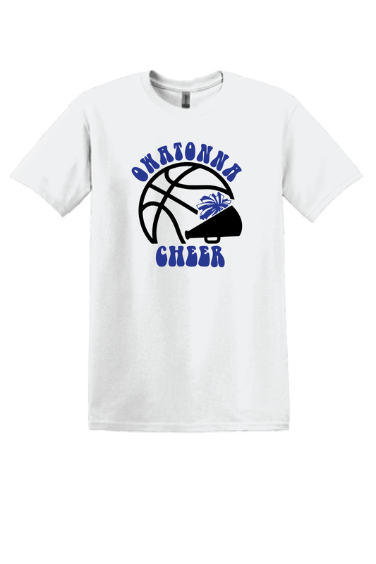 OHS Cheer Basketball Tee- Multiple Colors