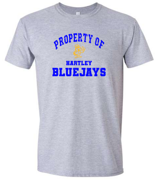 Property of Hartley BlueJays Tee