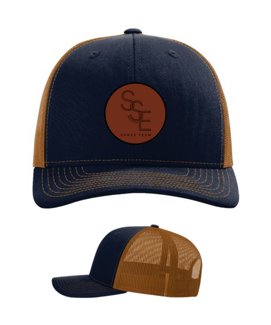 SSE Leather Patch Trucker Hat- 2 Colors