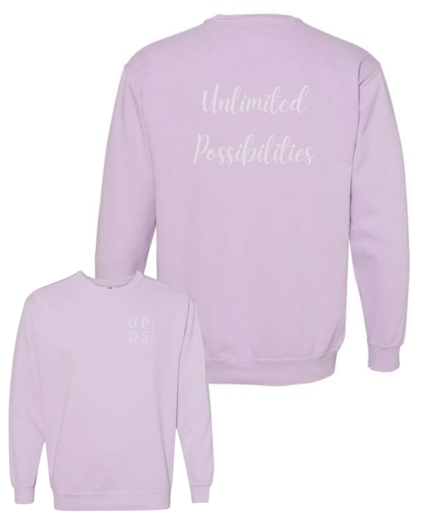 UPDS Monochromatic - Embroidered Crew