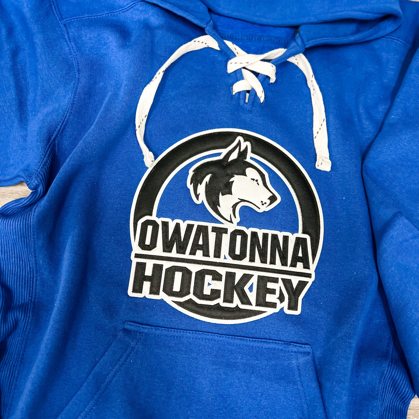 Owatonna Hockey Embroidered Hoodie